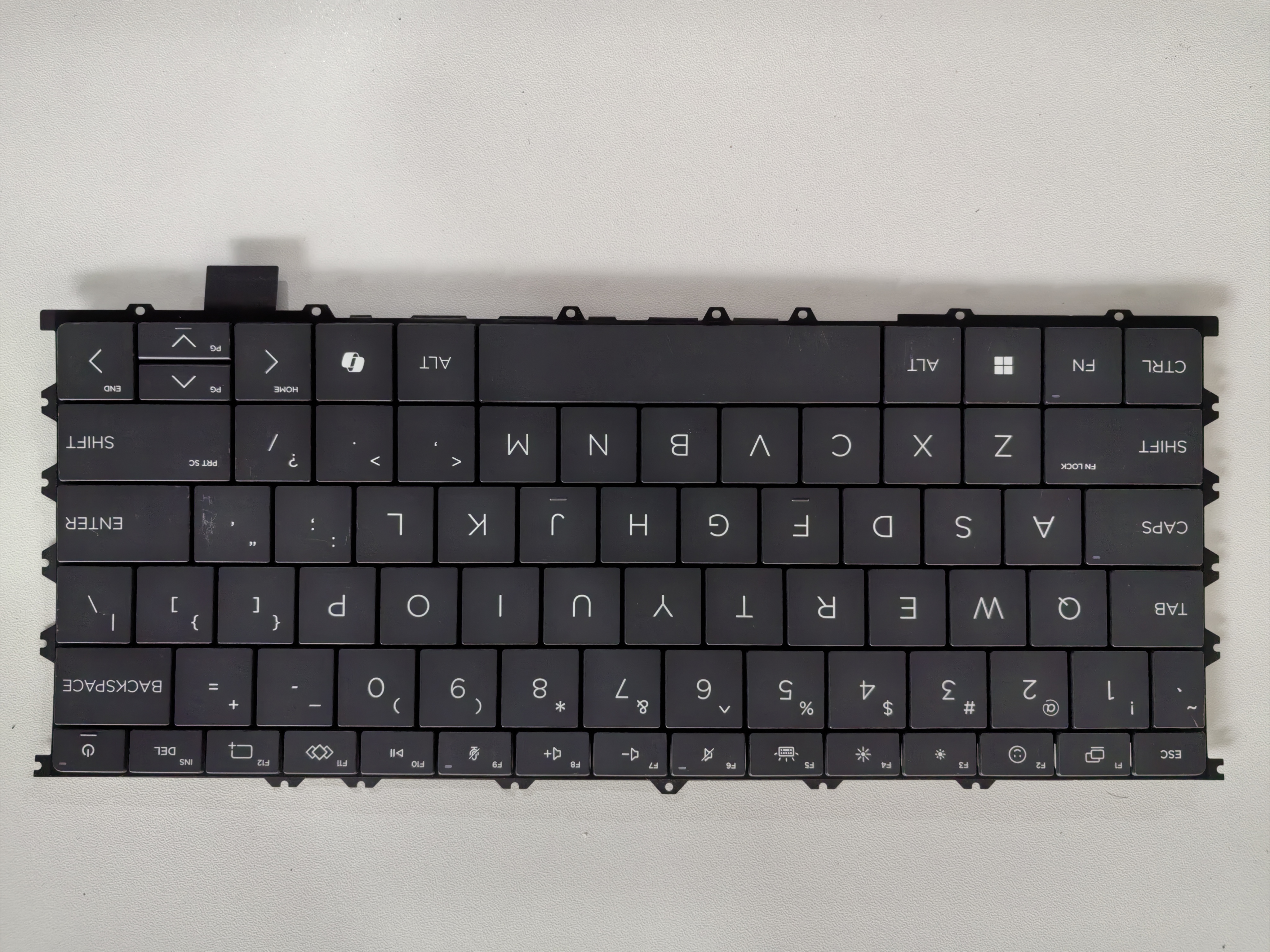 Picture of New Replacement Laptop Keyboard For HP 14-FK AI/OmniBook X Flip 14 inch 2-in-1 14-FM light transmission Grey US Layout